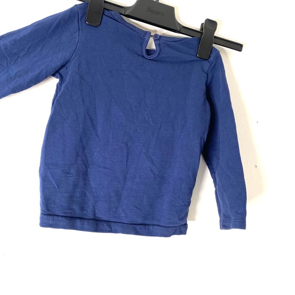 United Colors Of Benetton Blue Fox Long Sleeve Pullover Sweater - Picture 5 of 8